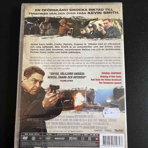 RED STATE. INPLASTAD DVD ACTION -10