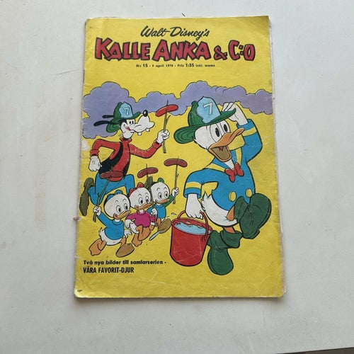 KALLE ANKA & CO. NUMMER 15 1970.