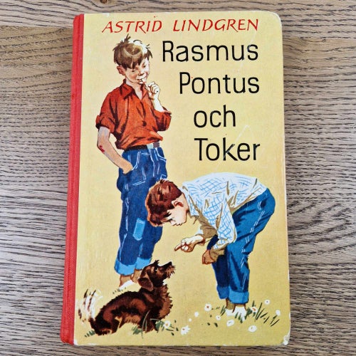 Astrid Lindgren Rasmus Pontus och Toker 1957 Hardcover