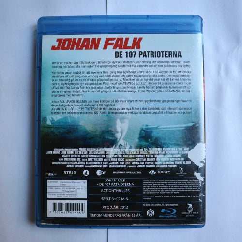 JOHAN FALK - DE 107 PATRIOTERNA - EXRENTAL (33824)