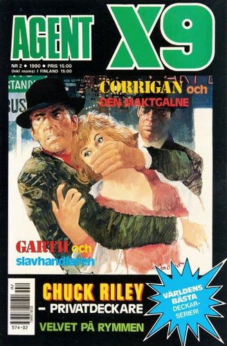 Agent X9 Serietidning 1990 nr 2 (Oläst arkivex)