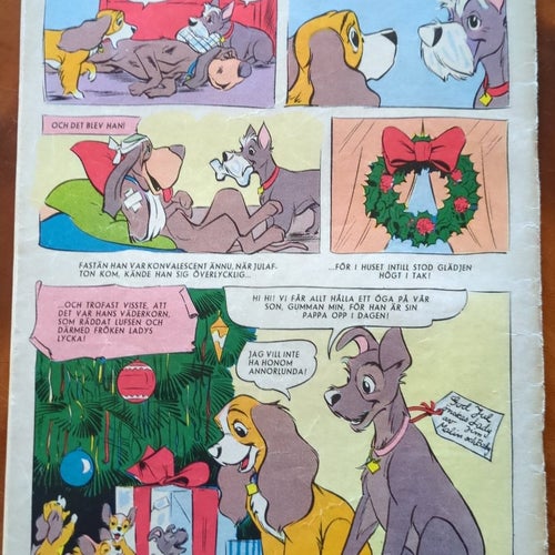 Lady och Lufsen, Walt Disney's Serier, Nr 1, Januari 1956