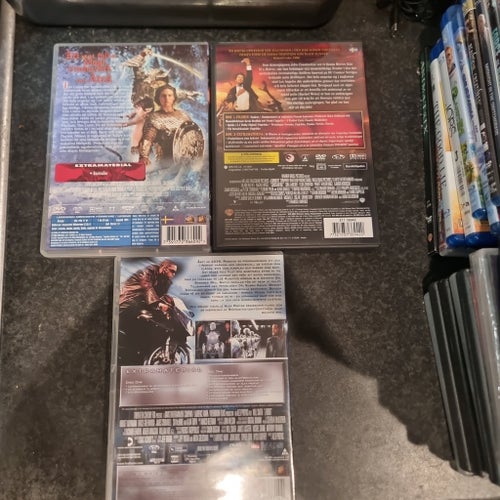 DVD-filmer: Legenden, Constantine, I Robot