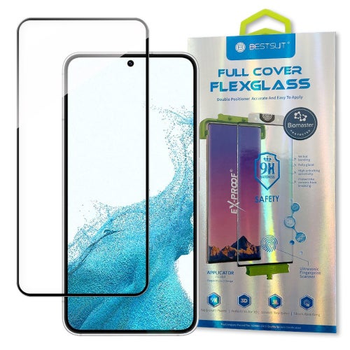 Samsung Galaxy S22 Skärmskydd - 9H Härdat Glas | Fingeravtrycksläsare
