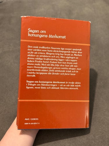 Sagan om konungens återkomst av J.R.R. Tolkien, 1978