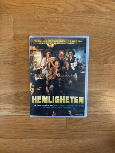 Hemligheten - Kanonskick - UTGÅTT - Carl-Gustaf Lindstedt - Megararitet -