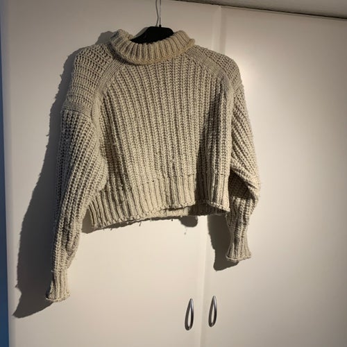 H&M beige tröja, storlek XS