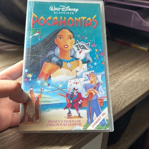 Disneyfilmen på VHS. A56