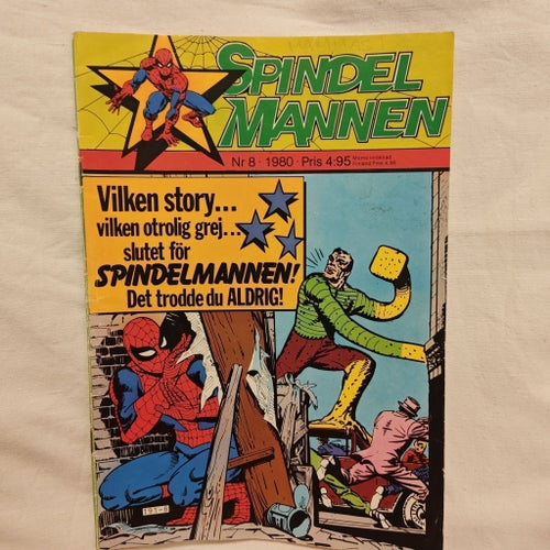 Spindelmannen Nr 8, 1980