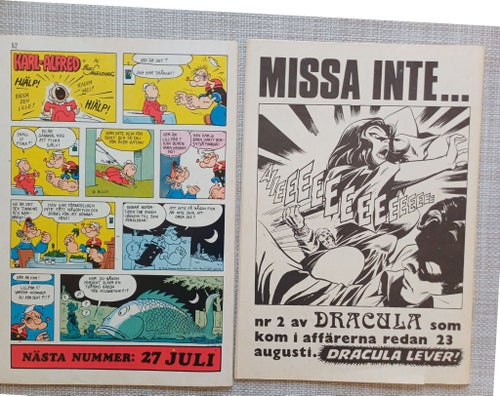 Serie-Pressen Nr 15 1972 och Nr 19 1972