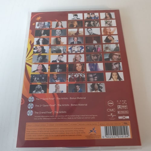 Eurovision Song Contest Baku 2012 - 3 DVD
