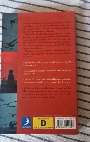Ungdomsår av J.M. Coetzee, 2003