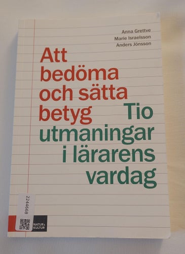 Att bedöma och sätta betyg