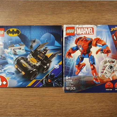 Lego Marvel och DC Comics Superhjältar