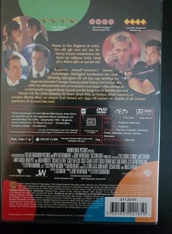 Oceans Eleven DVD