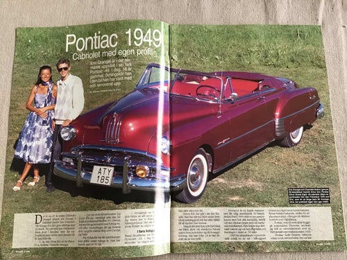 NOSTALGIA NR 1 1996 PONTIAC -49,ÅNGTÅG ÅNGLOK I INDIEN,HD SUPER X,BÅT M/Y SEXAN