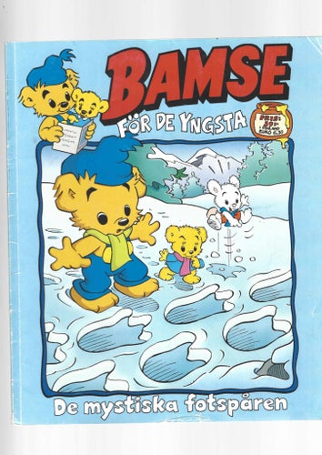 Bamse för de Yngsta Mystiska Fotspåren skick fn