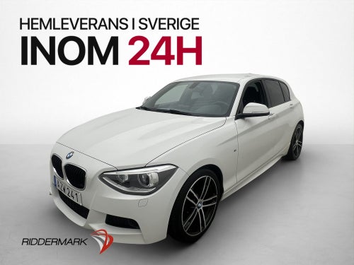 BMW 116d i 136hk M Sport Farthållare P-Sensorer Alcantara