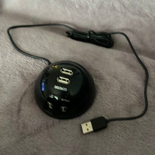 DELTACO USB-hubb 7 portar
