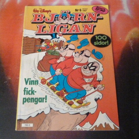 BJÖRNLIGAN, NR 6 - 1987, TIDNING