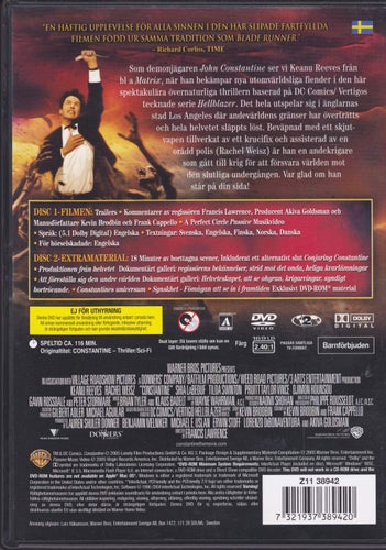 DVD / Constantine / 2-disc / Keanu Reeves, Peter Stormare / Nyskick