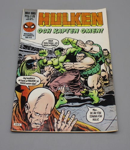 Serietidning - Hulken Nr 8 - 1985