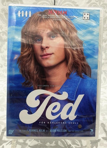 Ted - För kärlekens skull (2017) *OOP* NY INPLASTAD DVD Film om Ted Gärdestad