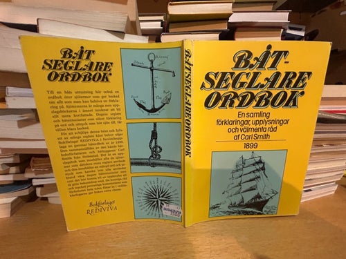 Båtseglareordbok av Carl Smith, bok, Very Fine plus