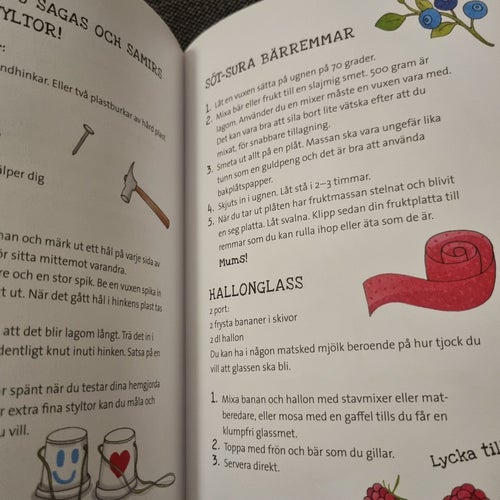Barnbok 'Saga sagor' om kroppen