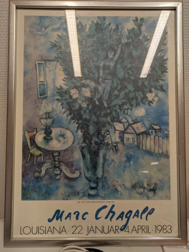 Marc Chagall Louisiana Affisch