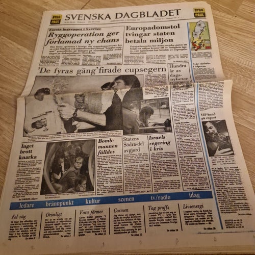 Svenska Dagbladet 19 december 1984