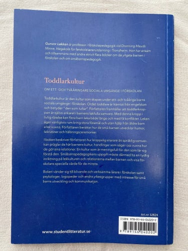 Toddlar kultur: Om ett- och tvååringars sociala umgänge i förskolan, 2008
