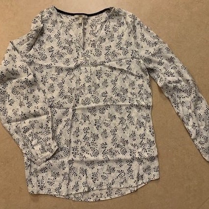 Esprit vit blus, storlek 38/40