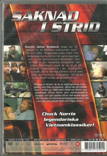 ** SAKNAD I STRID ( Chuck Norris ) **