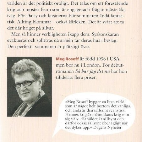 Så har jag det nu - Meg Rosoff