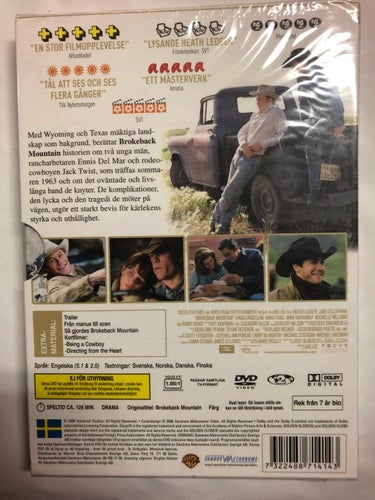 DVD Brokeback Mountain INPLASTAD