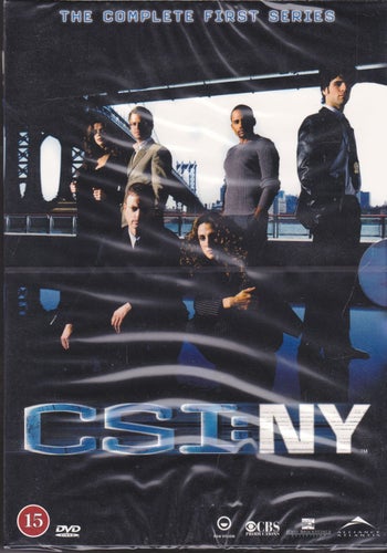 DVD-box / CSI:NY / Säsong 1 / 6-disc / 23st avsnitt / Ny & Inplastad