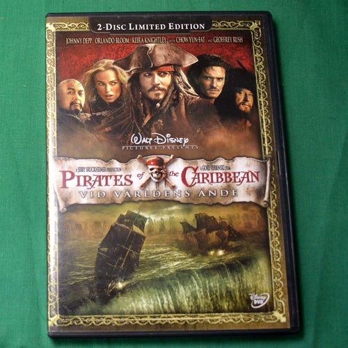 DVD-film Pirates of The Caribbean Vid Världens Ände 2st DVD