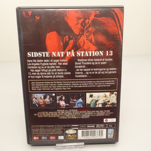 Sidste nat på station 13 - Region 2, DVD-film, Svensk text, Fint skick