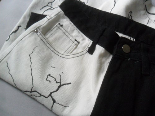 TUFFA SHEIN JEANS ST. XS KOLLA MÅTTEN