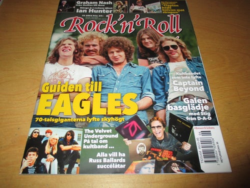 ROCK´N´ROLL MAGAZINE #6 2023. EAGLES, IAN HUNTER, CAPTAIN BEYOND ,M.M
