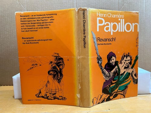 Papillon Revansch! av Henri Charriere, bok, Very good plus
