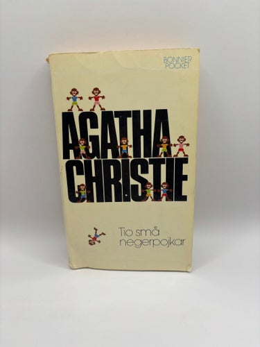 Agatha Christie – Tio små negerpojkar (1982, Bonnier Pocket)