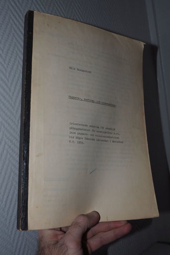 Pappers- Kartong & torkmaskiner Orient underl Pappersbruk 59