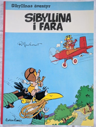 OLÄST 1:A UPPL SIBYLLINAS ÄVENTYR NR 1 SIBYLLINA I FARA MKT BRA SKICK