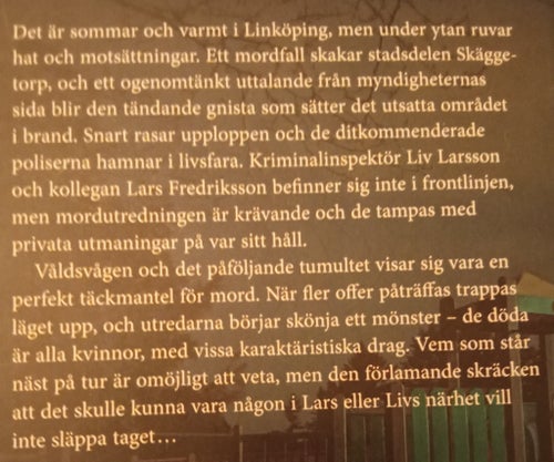 Vedergällning av Sebastian Avindell, 2020