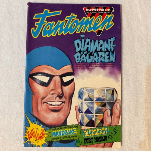 Fantomen - Diamantbägaren, Nr 3-1982