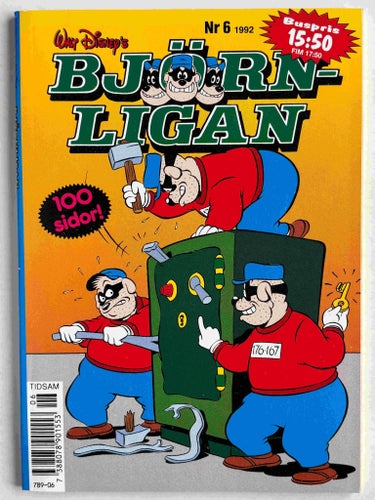 Björnligan - 1992:6 Oläst!