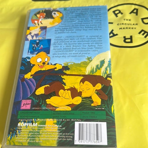 Hugo: Djungeldjuret (VHS)