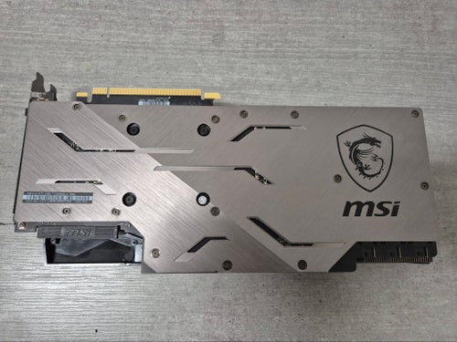 DEFEKT! MSI GeForce RTX 2080 Ti – DEFEKT (Felkod 43 / Lila streck)